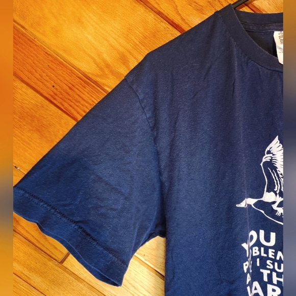 Letterkenny You got a problem with Canada gooses large navy blue tshirt - Picture 2 of 9